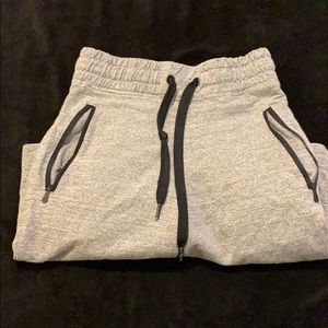 Heather gray athletic shorts